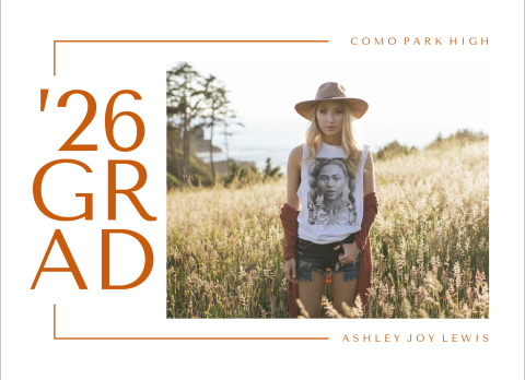 Modern Grad Acrylic Block